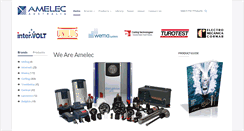 Desktop Screenshot of amelec.com.au
